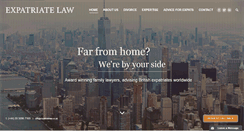 Desktop Screenshot of expatriatelaw.com